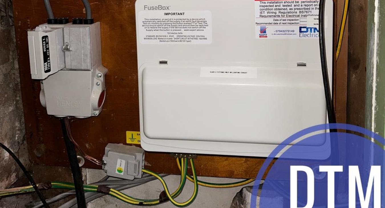 New Fuse Board Installation